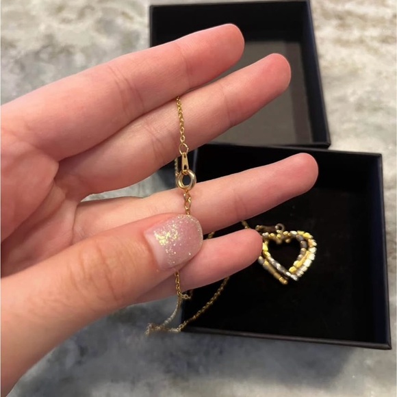 Gorgeous double heart necklace - Picture 3 of 4